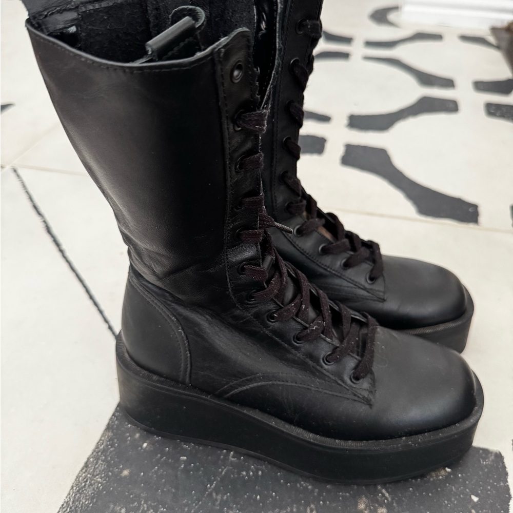 Zara Platform boots size 38